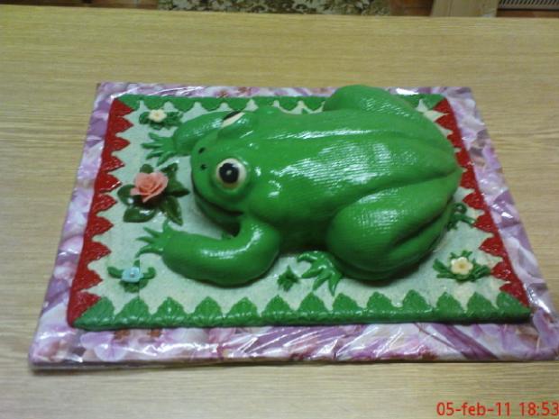 žaba, torta, Torty so zvieratkami, bucka278, 1