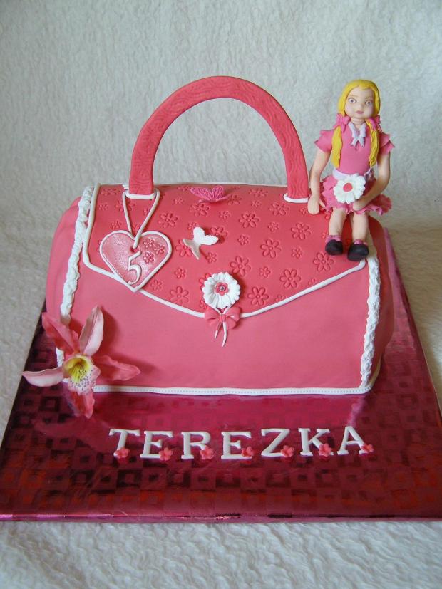 Kabelka pre Terezku, torta, Torty pre dievčatá Kabelka pre Terezku, torta, Torty pre dievčatá, Miruš 77, 1