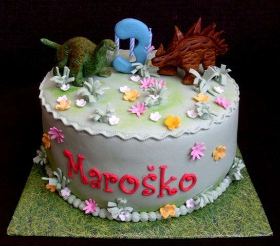 s dinosaurami, torta, Torty so zvieratkami, val38, 1