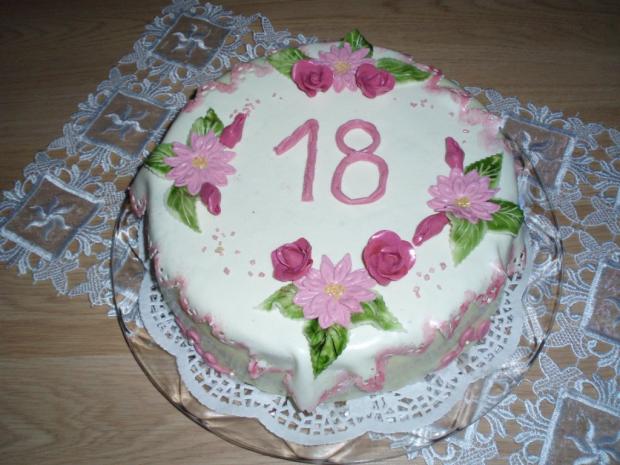 Okruhla k 18 - ke , torta, Narodeninové torty Okruhla k 18 - ke , torta, Narodeninové torty, Ivet, 1
