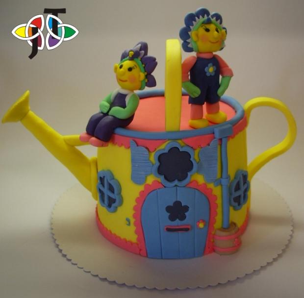 Fifi a Violet, torta, Rozprávkové torty Fifi a Violet, torta, Rozprávkové torty, JankaT, 1