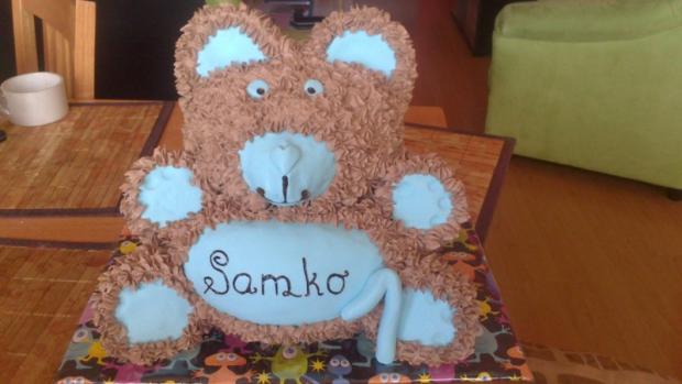 Macko, torta, Torty so zvieratkami, KatkaBB, 1