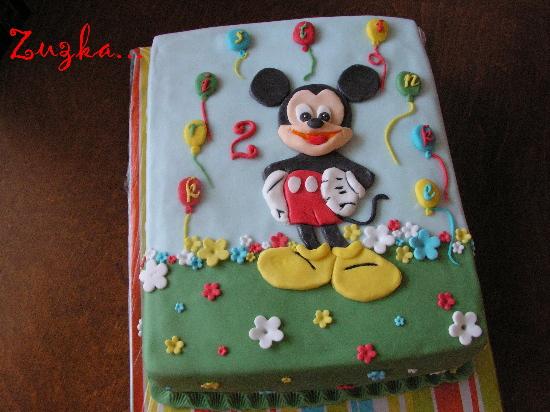 Mickey Mouse, torta, Rozprávkové torty Mickey Mouse, torta, Rozprávkové torty, cokoladka, 1