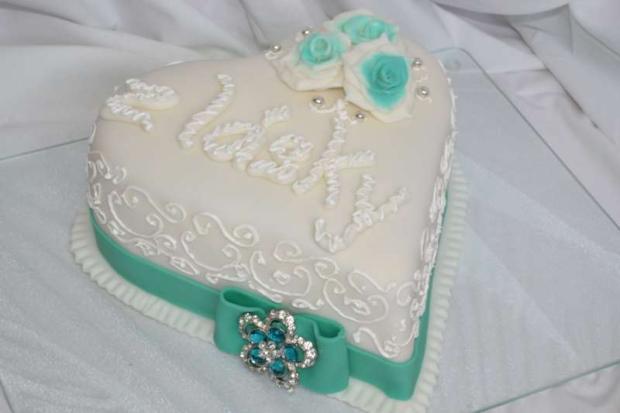 manželovi k 1 výročiu sobáša, torta, Svadobné torty, mirka1901, 1