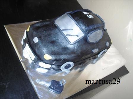 Auto, torta, Narodeninové torty, martusa29, 1