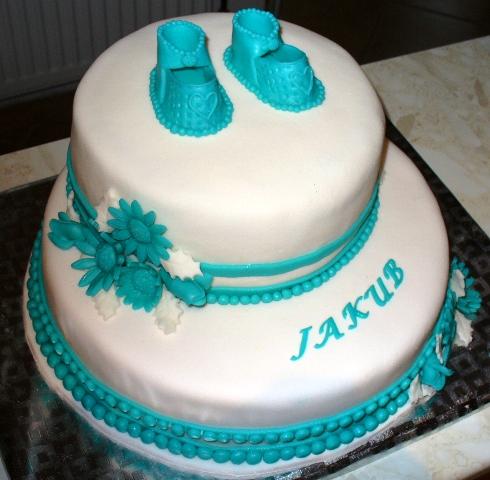 krstinova, torta, Torty na krstiny, Mišela, 1