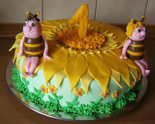 Včielka Maja a Vilko , torta, Rozprávkové torty, Janka28, 1