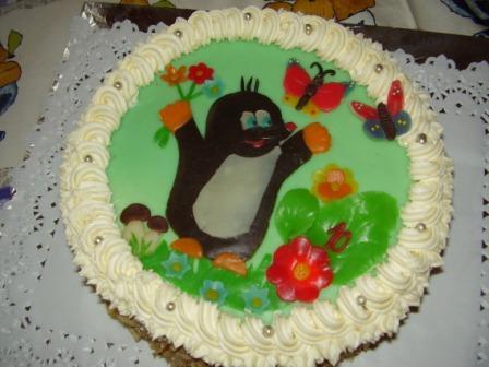 krtko, torta, Rozprávkové torty krtko, torta, Rozprávkové torty, Ivet, 1