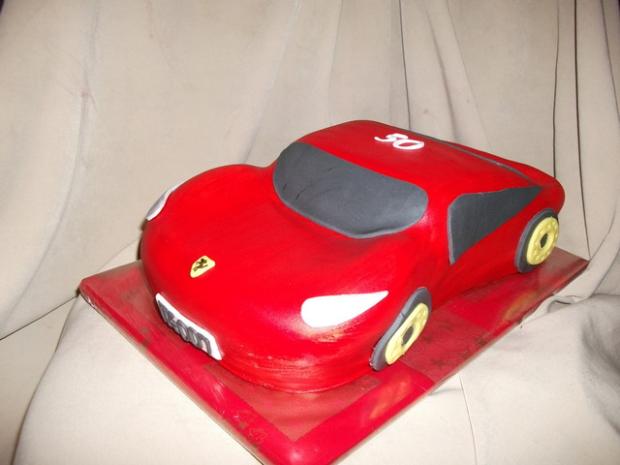 Ferari...., torta, Torty autíčka, vláčiky Ferari...., torta, Torty autíčka, vláčiky, Alenik, 1