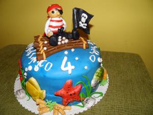 torta pirat, torta, Ostané torty pre deti, Januska80, 1
