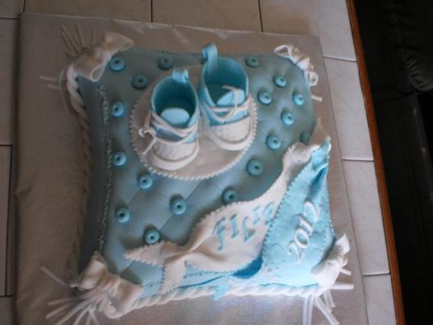 krstinový vankúšik modrý, torta, Torty na krstiny krstinový vankúšik modrý, torta, Torty na krstiny, alla, 1