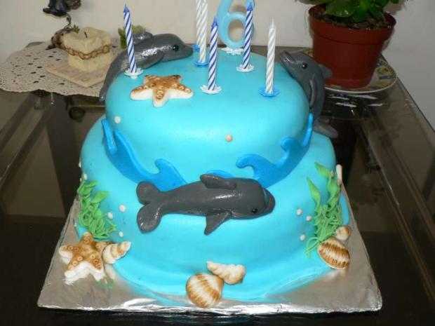 Delfíny, torta, Torty so zvieratkami Delfíny, torta, Torty so zvieratkami, Agika, 1