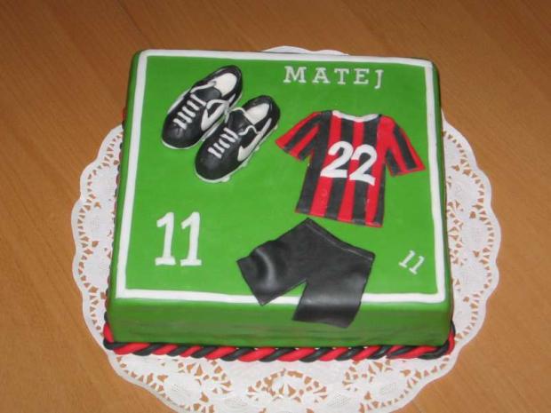 Futbalový motív, torta, Športové torty Futbalový motív, torta, Športové torty, Lubka212, 1
