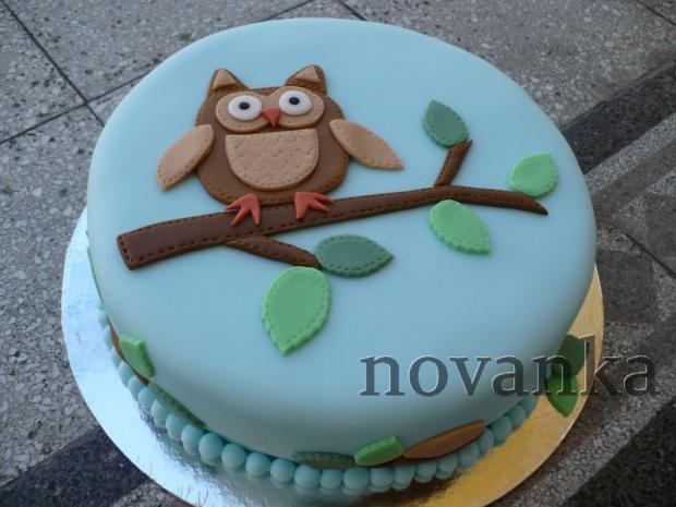 Sovičková, torta, Torty so zvieratkami Sovičková, torta, Torty so zvieratkami, novanka, 1