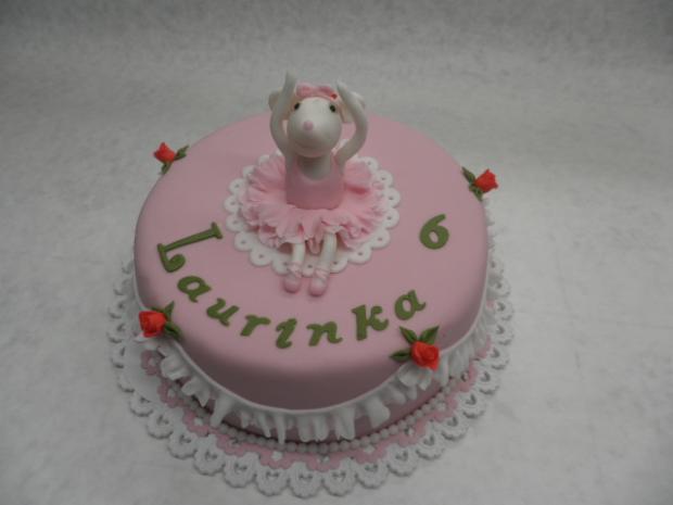 Angelina balerina, torta, Torty pre dievčatá Angelina balerina, torta, Torty pre dievčatá, Denisa8, 1