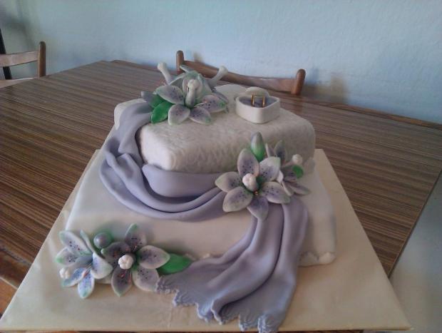 svadobná, torta, Svadobné torty svadobná, torta, Svadobné torty, Macuška, 1