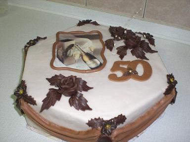 šesťhran na 50-tku, torta, Narodeninové torty, Ivka29, 1