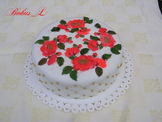 S divými ružami, torta S divými ružami, torta, Bohus_L, 1