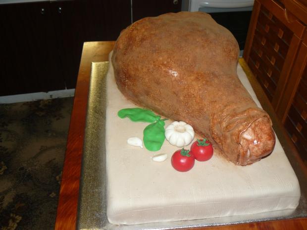 bravčové koleno, torta bravčové koleno, torta, MarikaFa, 1