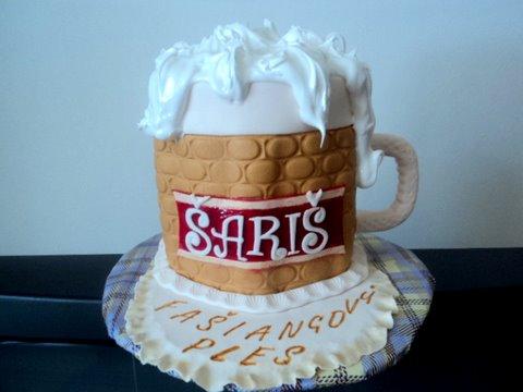 Pivo č.2, torta, Netradičné torty Pivo č.2, torta, Netradičné torty, palmar, 1