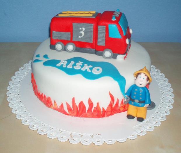 Požiarnik Sam, torta, Rozprávkové torty Požiarnik Sam, torta, Rozprávkové torty, malichova, 1