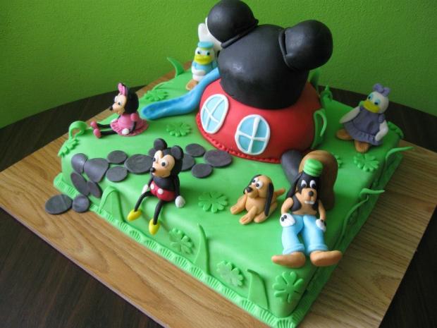 Mickeyho klubik, torta, Rozprávkové torty Mickeyho klubik, torta, Rozprávkové torty, denisaaps, 1