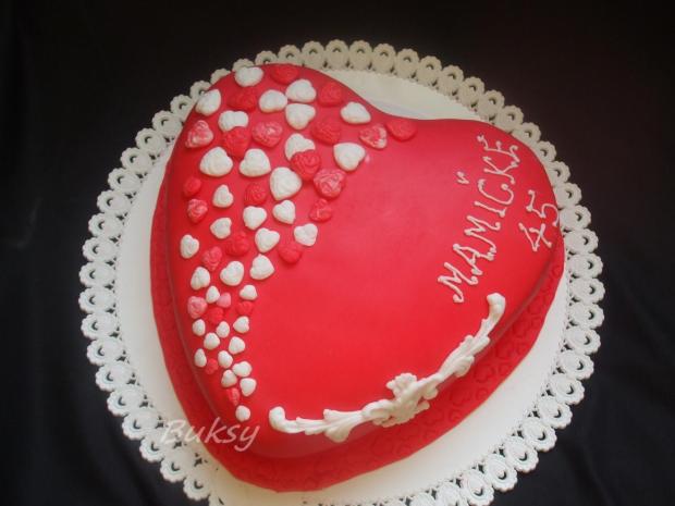 srdce iny pohlad, torta, buksy, 1
