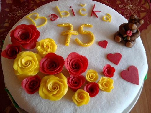 pre babičku, torta, Narodeninové torty, ivaka741, 1