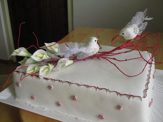 svadobna torta - jednoducha, torta, Svadobné torty svadobna torta - jednoducha, torta, Svadobné torty, fani, 1