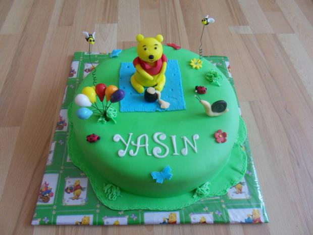 macko pooh, torta, Rozprávkové torty, Julka2119, 1