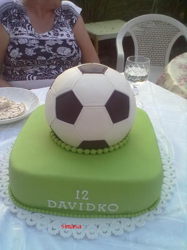 Futbalka 2, torta, Športové torty Futbalka 2, torta, Športové torty, simasa, 1