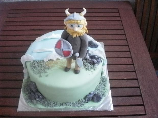 Viking, torta, Rozprávkové torty Viking, torta, Rozprávkové torty, kacarina, 1