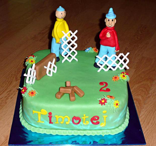 Pat a Mat, torta, Rozprávkové torty Pat a Mat, torta, Rozprávkové torty, ajka7, 1