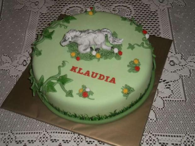 S koníkom, torta, Torty so zvieratkami, Zdenci, 1