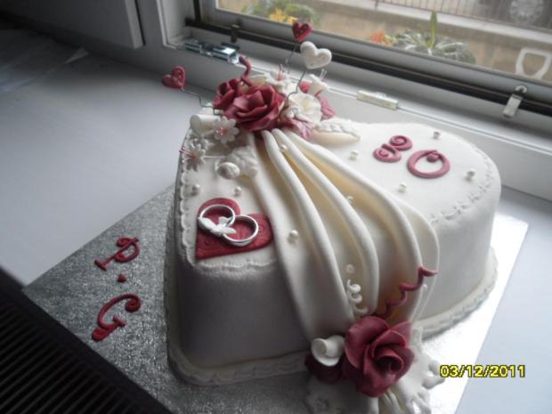 na výročie sobáša, torta, Svadobné torty na výročie sobáša, torta, Svadobné torty, Agnesa3131, 1