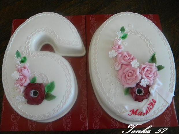 šesdesiatka, torta, Narodeninové torty šesdesiatka, torta, Narodeninové torty, Tonka 57, 1