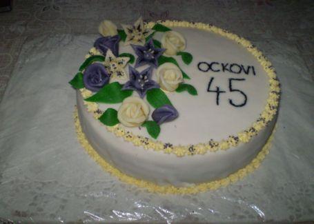 Ockovi, torta, Narodeninové torty, snezienka230, 1