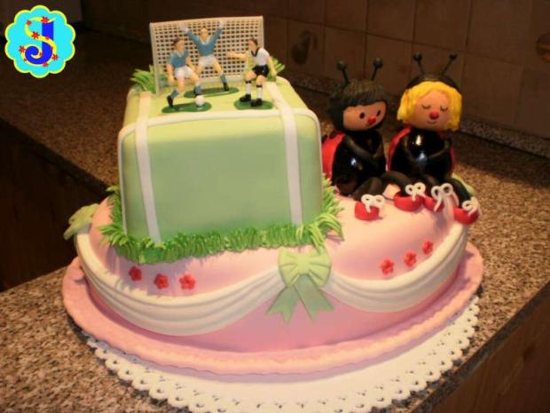 10-ročný futbalista a1-ročná sestrička, torta, Ostané torty pre deti 10-ročný futbalista a1-ročná sestrička, torta, Ostané torty pre deti, Janka.S, 1