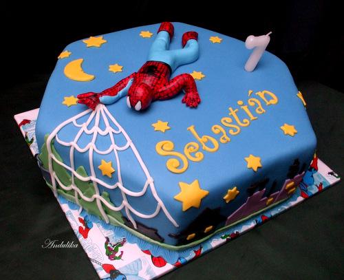 Spiderman, torta, Ostané torty pre deti Spiderman, torta, Ostané torty pre deti, andulika, 1