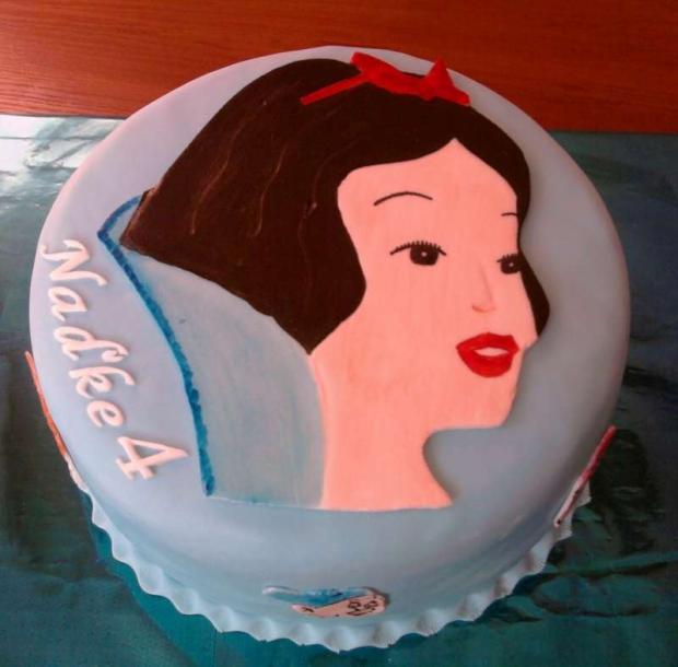 Snehulienka, torta, Rozprávkové torty Snehulienka, torta, Rozprávkové torty, Dobrusik, 1