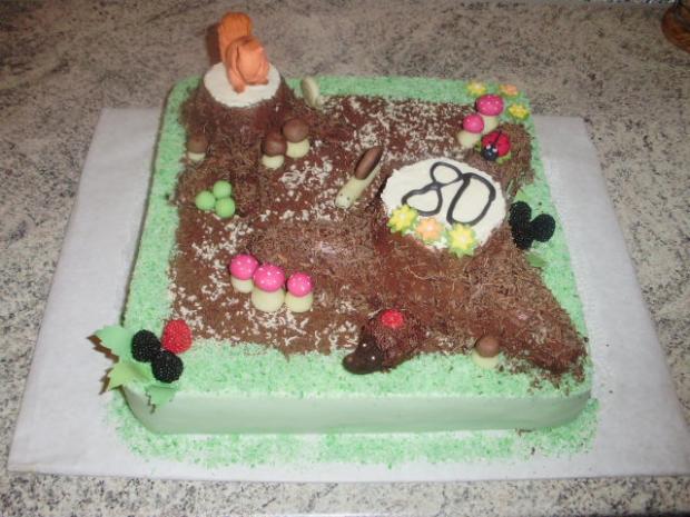 Lesik, torta, Narodeninové torty Lesik, torta, Narodeninové torty, andelik, 1