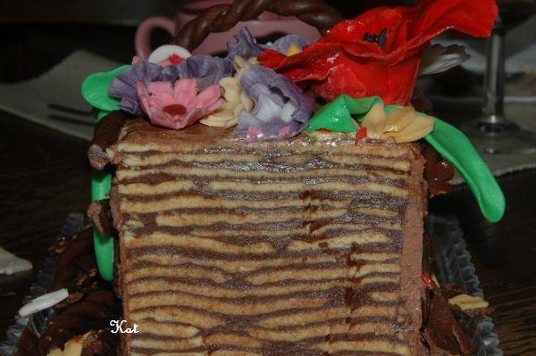 Doboška, torta, Narodeninové torty, rybca, 1
