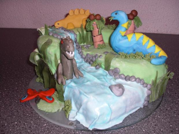 Krajina DINOSAUROV..., torta, Torty so zvieratkami Krajina DINOSAUROV..., torta, Torty so zvieratkami, lenag, 1