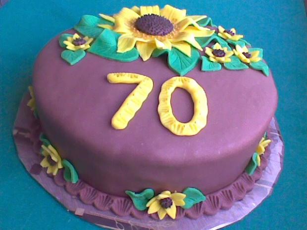 Slnečnica, torta Slnečnica, torta, Alena Lenicka, 1