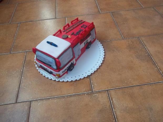 Hasičské auto, torta, Netradičné torty Hasičské auto, torta, Netradičné torty, Zuzana.O, 1