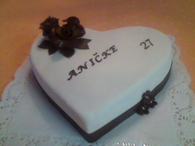 srdce, torta, Narodeninové torty, Andrea5, 1