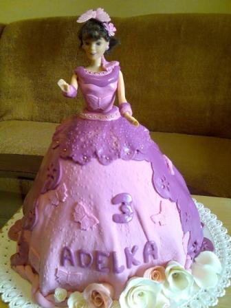 Bábika pre Adelku, torta, Torty pre dievčatá Bábika pre Adelku, torta, Torty pre dievčatá, adelka22, 1