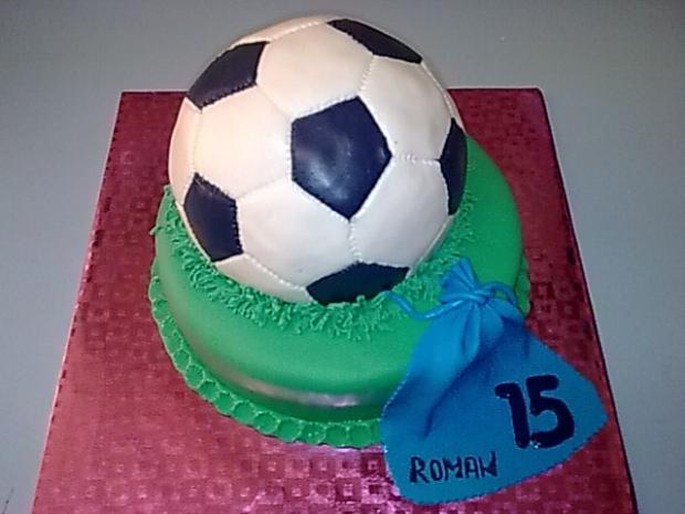 fotbalka, torta, Narodeninové torty fotbalka, torta, Narodeninové torty, Mereske, 1