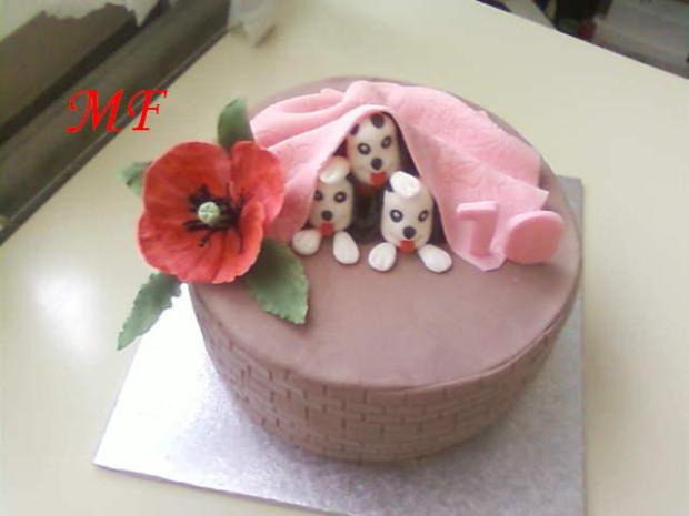 psikovia, torta, Torty so zvieratkami psikovia, torta, Torty so zvieratkami, Fafuliakova M., 1
