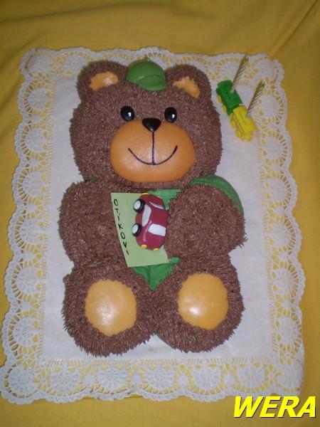 medvídek, torta, Torty so zvieratkami medvídek, torta, Torty so zvieratkami, WERA, 1